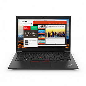 14" ThinkPad T480s i7-8650U 16GB 512GB SSD Windows 11 Pro | B2B Biznesa portatīvie datori